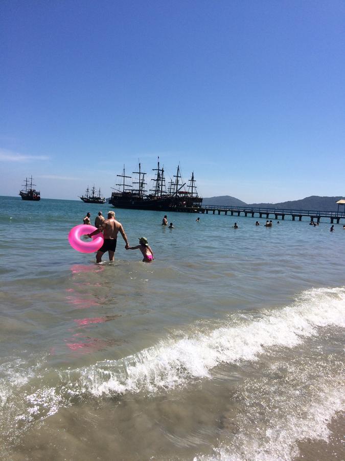 Lindo Apto, 50Metros Do Mar, Ideal Para Familias Florianópolis Екстериор снимка